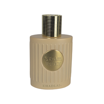 Cream Velvet Khadlaj