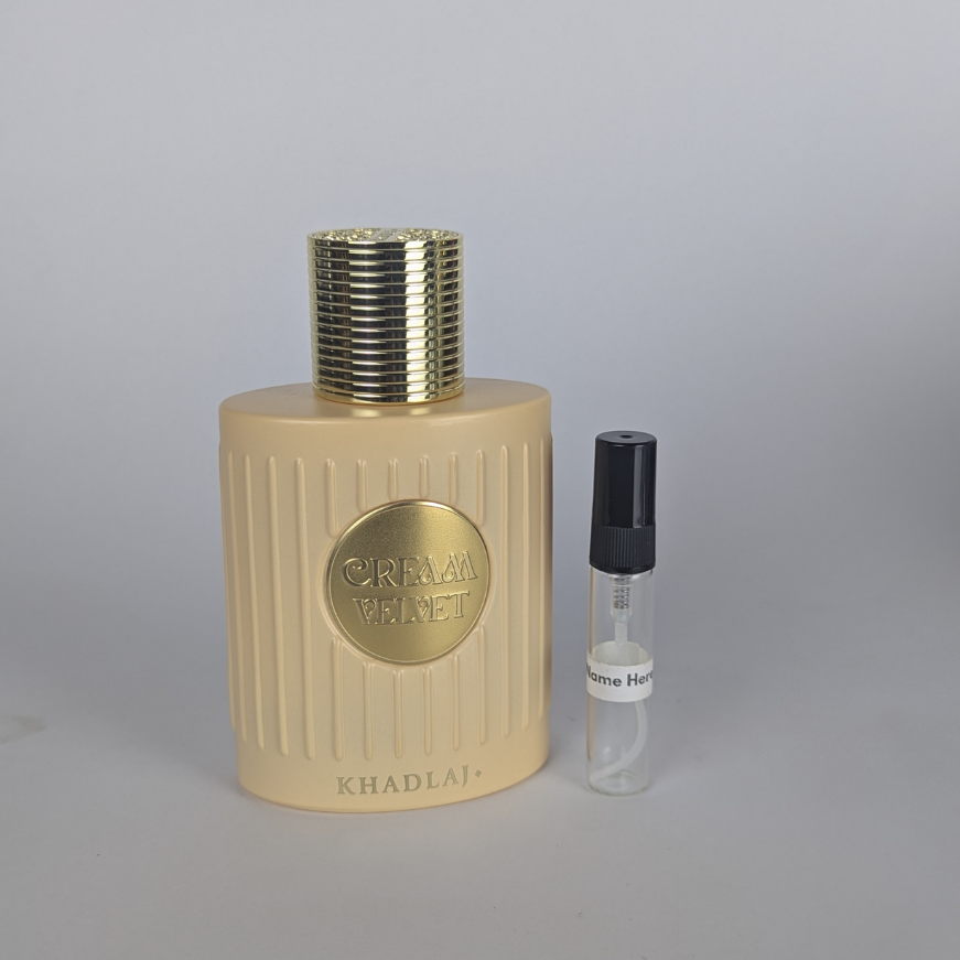 Cream Velvet Khadlaj